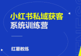 小红书私域获客变现：账号设置/内容创作/规则解读/投放策略/获客技巧等